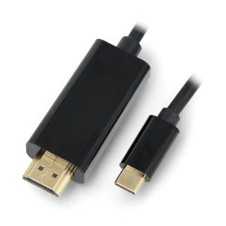 Kabel USB type C - HDMI 4K Akyga AK-AV-18 1.8m