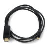 Kabel USB type C - HDMI 4K Akyga AK-AV-18 1.8m - zdjęcie 3