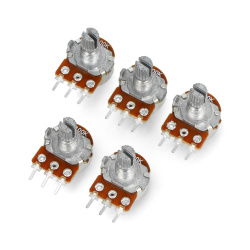 Drehpotentiometer 100kOhm linear 1/8W - 5St.