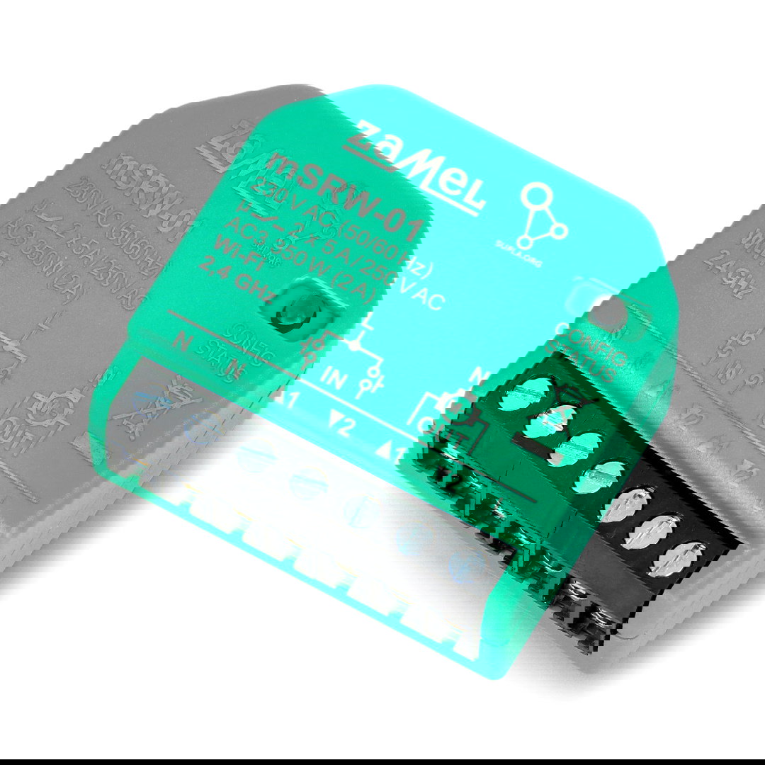 STEROWNIK ROLET WI-FI DOPUSZKOWY W OBUDOWIE MINI: MSRW-01