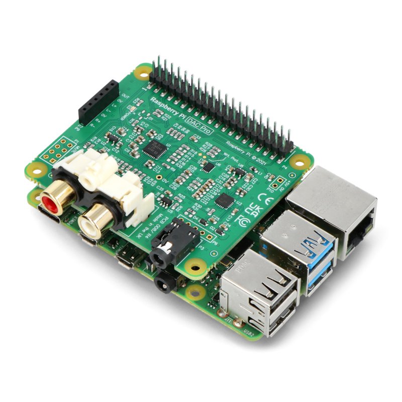 IQaudIO DAC Pro - Soundkarte für Raspberry Pi 4B / 3B + / 3B
