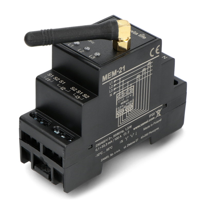 Monitor energii elek. MEM-21 ZAMEL Exta Life