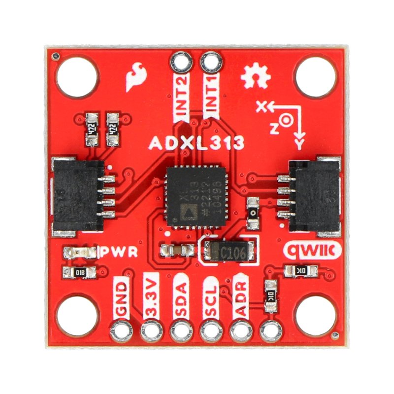 ADXL313 – 3-Achsen-I2C/SPI-Qwiic-Beschleunigungsmesser –