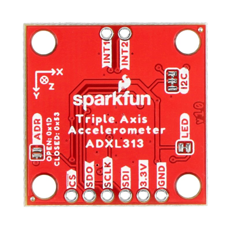 ADXL313 – 3-Achsen-I2C/SPI-Qwiic-Beschleunigungsmesser –
