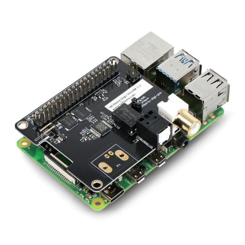 HiFiBerry Digi2 Pro - Soundkarte für Raspberry Pi