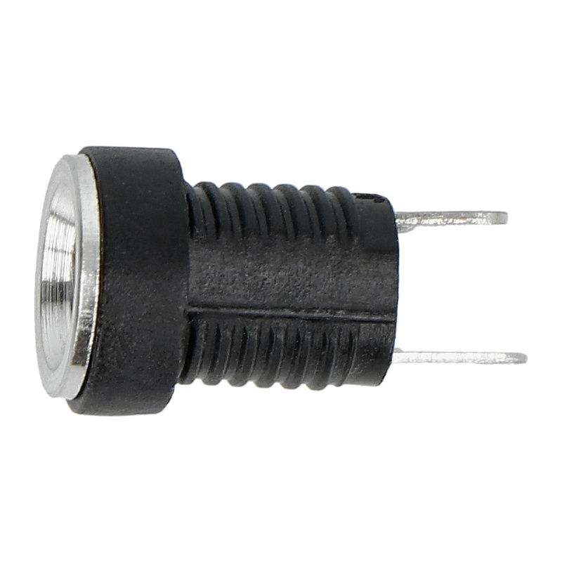 DC 5,5x2,5mm Buchse für das Gehäuse - Kunststoff - 5St