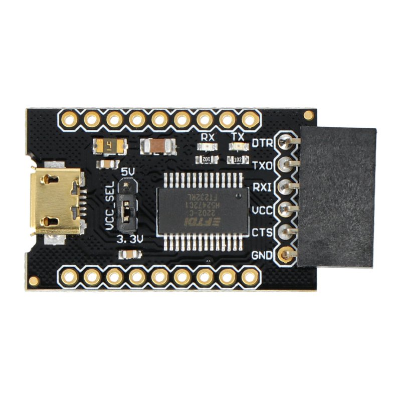 DFRobot USB-UART-Konverter FTDI FT232RL 3,3 V / 5 V microUSB