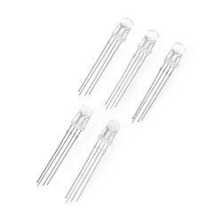 LED 5 mm RGB, gemeinsame Anode – 5 Stück