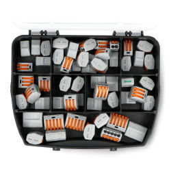 WAGO Zestaw szybkozłączek uniwersalnych drut/linka x2 x3 x5