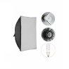 Lampe - Dauerlichtset - Softbox + 85W Leuchtstofflampe - SUNNY - zdjęcie 1