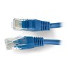 Ethernet-Patchkabel UTP 5e 3m - blau - zdjęcie 1