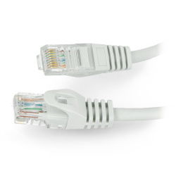 Lanberg Ethernet Patchkabel UTP 5e 0,25m - grau