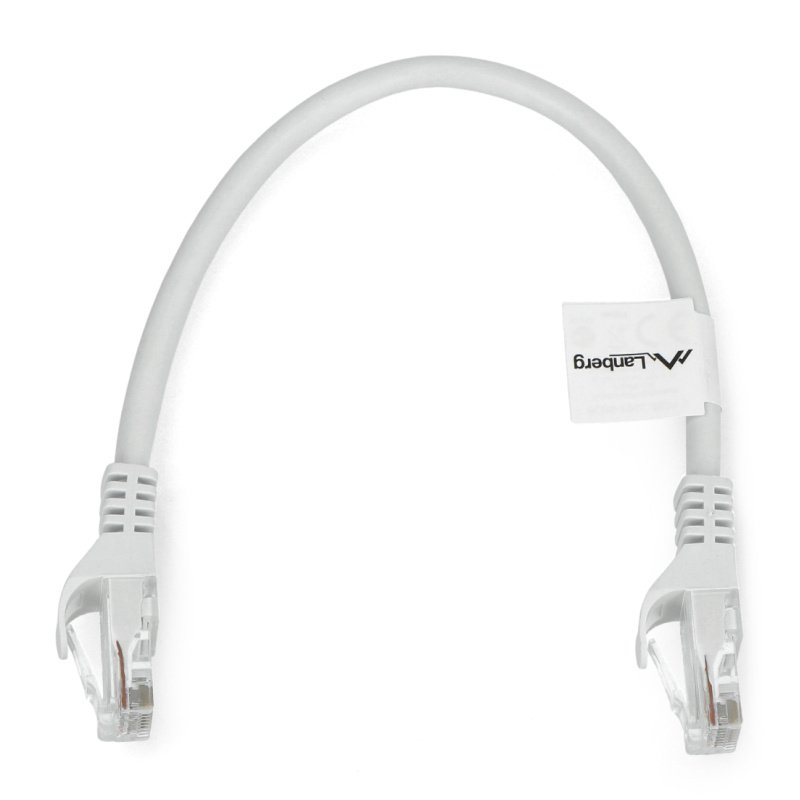 Lanberg Ethernet Patchkabel UTP 6 0,25m - grau