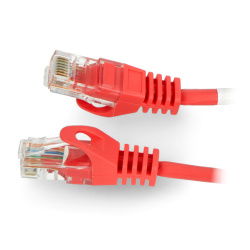 Lanberg Ethernet Patchkabel UTP 5e 2m - rot