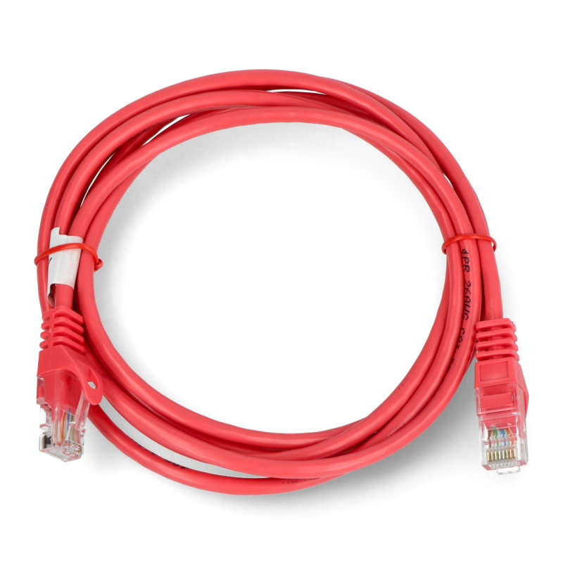 Lanberg Ethernet Patchkabel UTP 5e 2m - rot