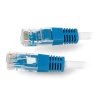 Ethernet-Patchkabel UTP 5e 1,5 m - weiß - zdjęcie 1