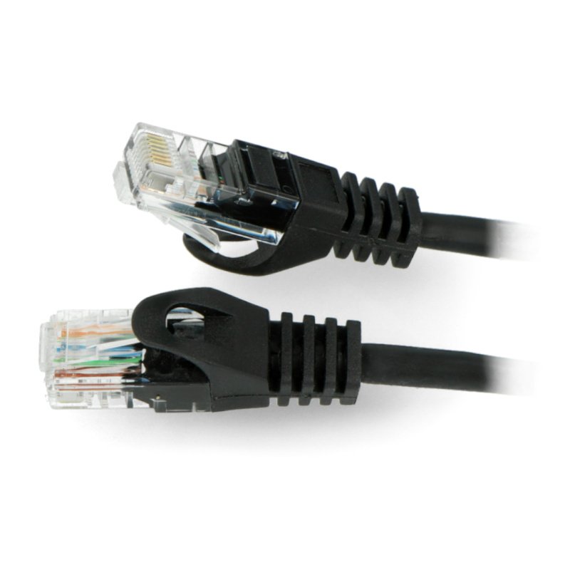Lanberg Ethernet Patchkabel UTP 5e 10m - schwarz