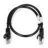 Lanberg Ethernet Patchkabel UTP 6 0,5m - schwarz - zdjęcie 2