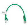 Lanberg Ethernet Patchkabel UTP 5e 0,25m - grün - zdjęcie 2