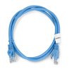 Lanberg Ethernet Patchkabel UTP 6 1m - blau - zdjęcie 2