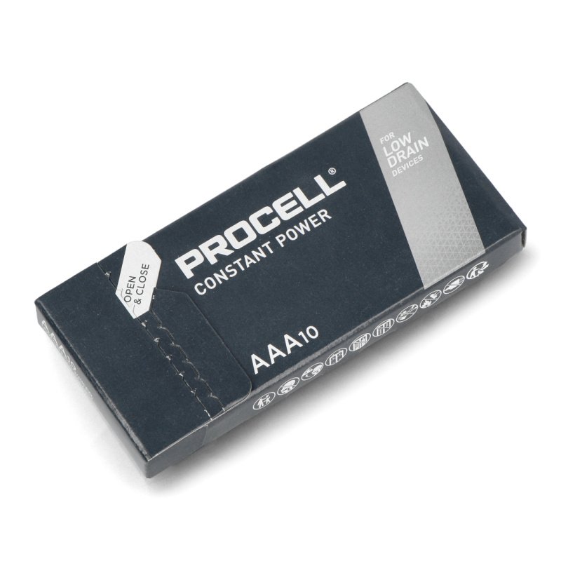 Alkaline AAA-Batterie (R3 LR03) Duracell Procell Constant -