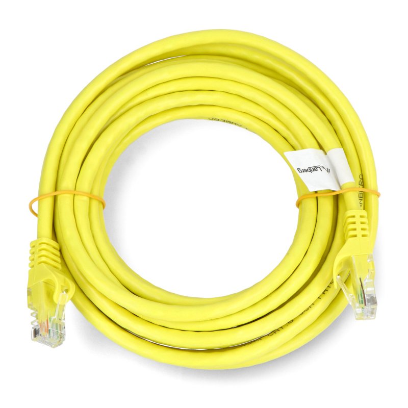 Lanberg Ethernet Patchkabel U / UTP Kat.6 - 5m - gelb