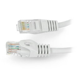 Lanberg Ethernet Patchcord Kabel UTP 6 0,5m - grau