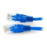 Ethernet-Patchkabel UTP 5e 1,5 m - blau - zdjęcie 1