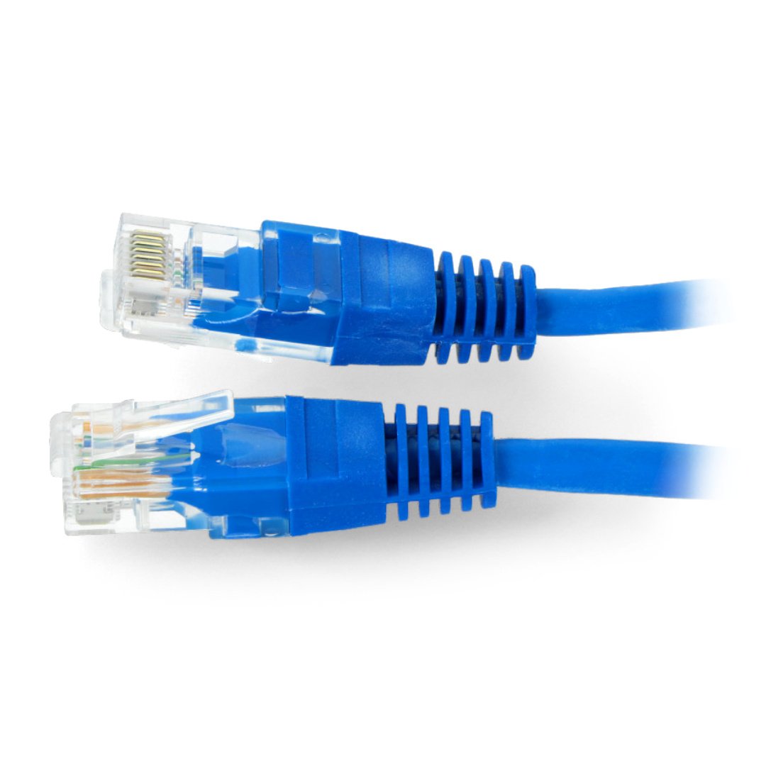Ethernet-Patchkabel UTP 5e 1,5 m - blau