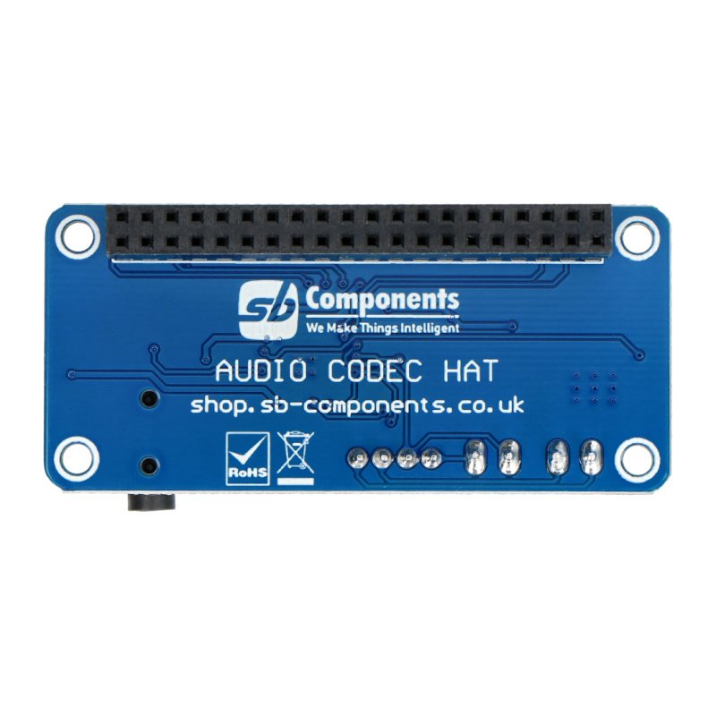 Audio Codec HAT for Raspberry Pi