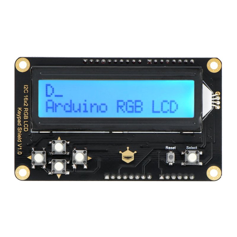 DFRobot LCD Keypad Shield v2.0 - Anzeige für Arduino