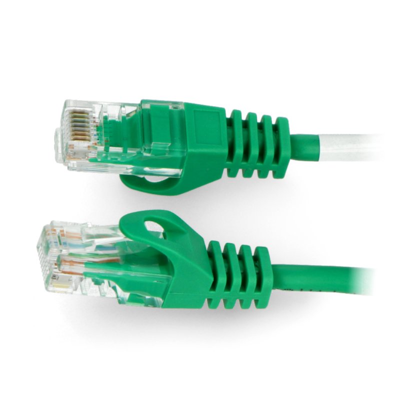 Lanberg Ethernet Patchkabel UTP 5e 0,5m - grün