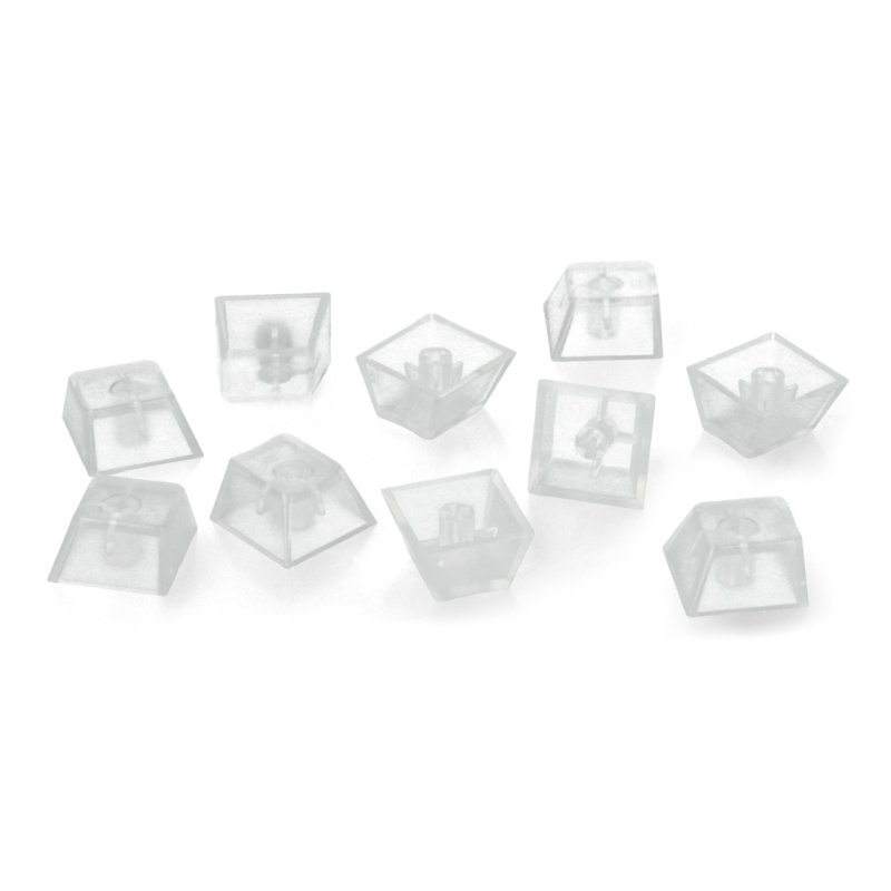 Translucent Keycaps for MX Compatible Switches - 10 pack