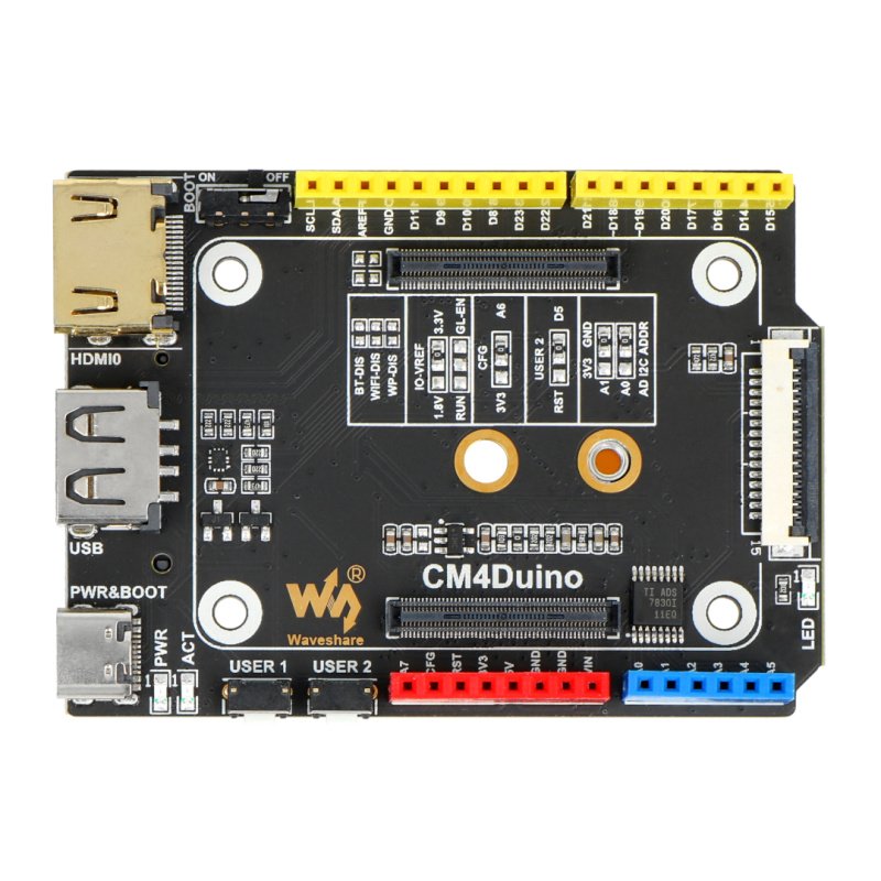 Base Board CM4Duino - Pins Expander für Raspberry Pi Compute
