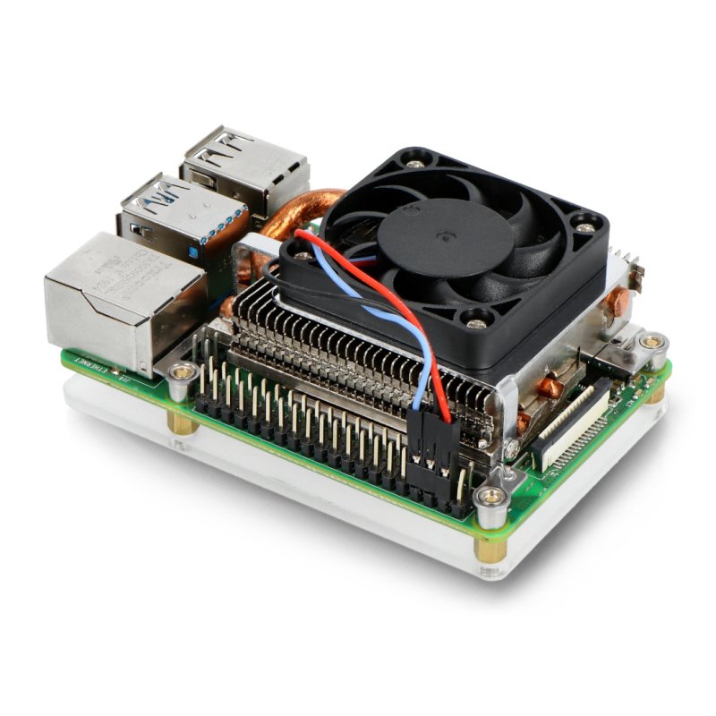 Ultra Thin ICE Tower Cooling Fan For Raspberry Pi 4B