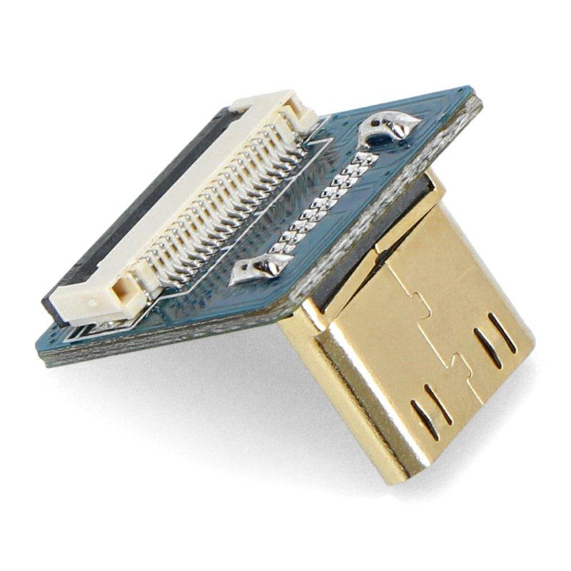 DIY HDMI Cable: Vertical Mini HDMI Plug Adapter
