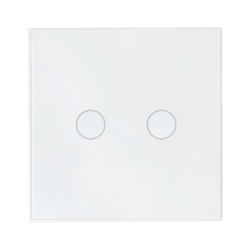 Smart Home WIFI 2G - Wand-Touch-Schalter - WiFi TUYA - 2-Kanal
