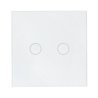 Smart Home WIFI 2G - Wand-Touch-Schalter - WiFi TUYA - 2-Kanal - zdjęcie 1