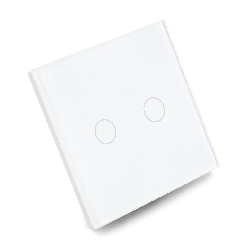 Smart Home WIFI 2G - Wand-Touch-Schalter - WiFi TUYA - 2-Kanal