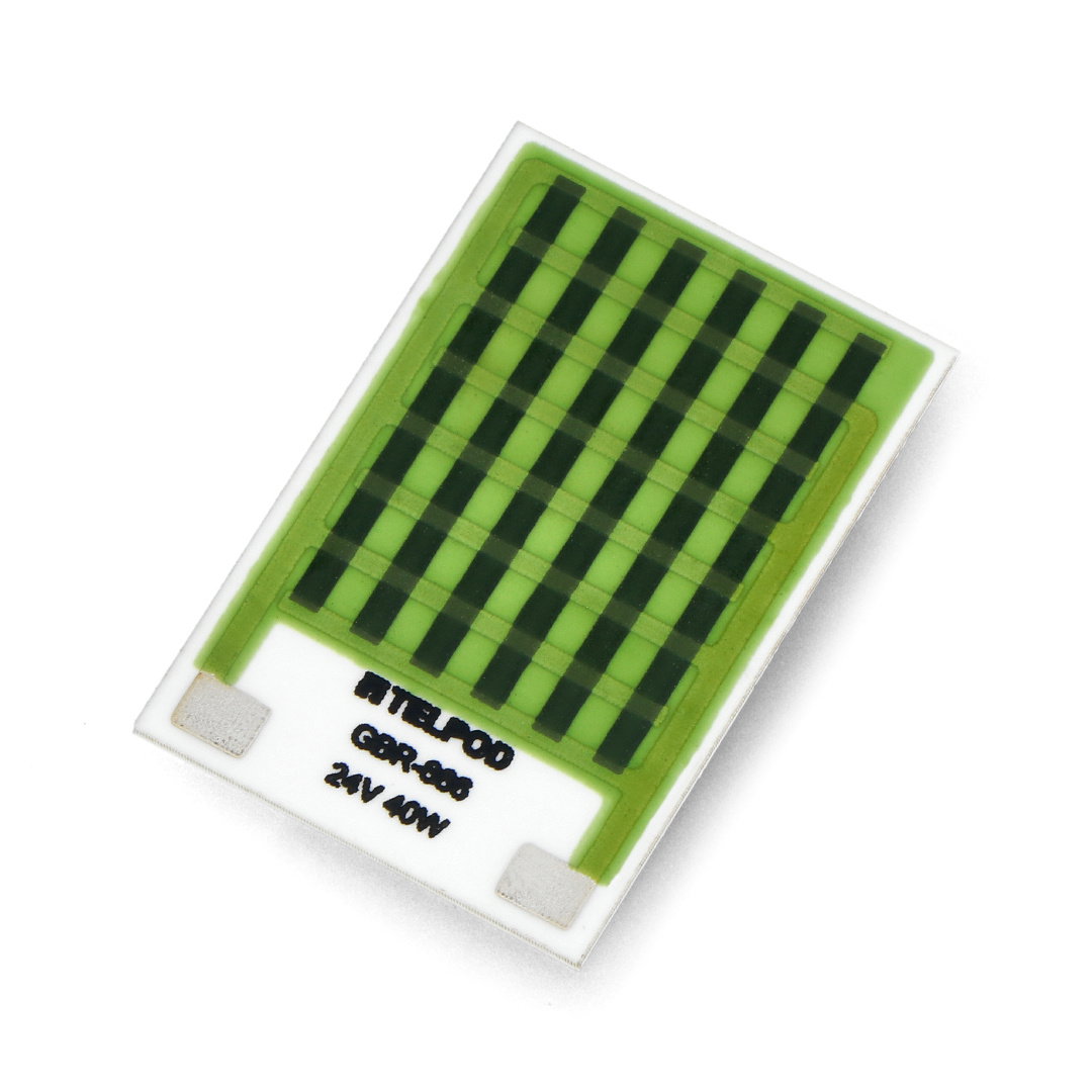 Klebeheizwiderstand 38x25mm - 14,4Ω 40W