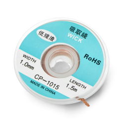 1 mm Sauggeflecht aus Zinn