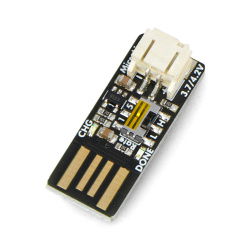 MCP73831 - Li-Pol / Li-Ion-Ladegerät Einzelzelle 1S 3,7 V USB - Adafruit 1304