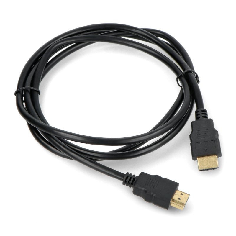 HDMI-Blow-Kabel, Klasse 1.4 – schwarz – 1,5 m lang
