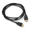 HDMI-Blow-Kabel, Klasse 1.4 – schwarz – 1,5 m lang - zdjęcie 2