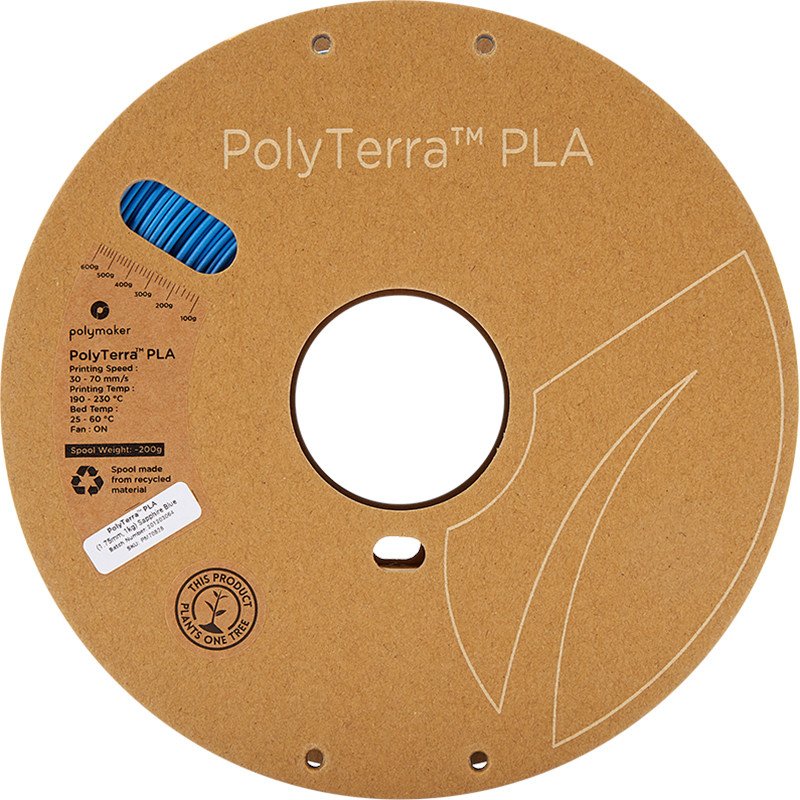 PolyTerra™ PLA (1.75 mm, 1 kg) (Sapphire Blue)