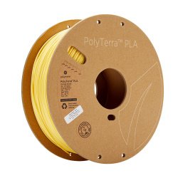 Polymaker PolyTerra PLA-Filament 1,75 mm, 1 kg - Banane