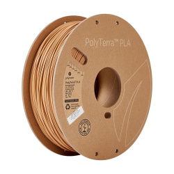 Polymaker PolyTerra PLA-Filament 1,75 mm, 1 kg - Holzbraun