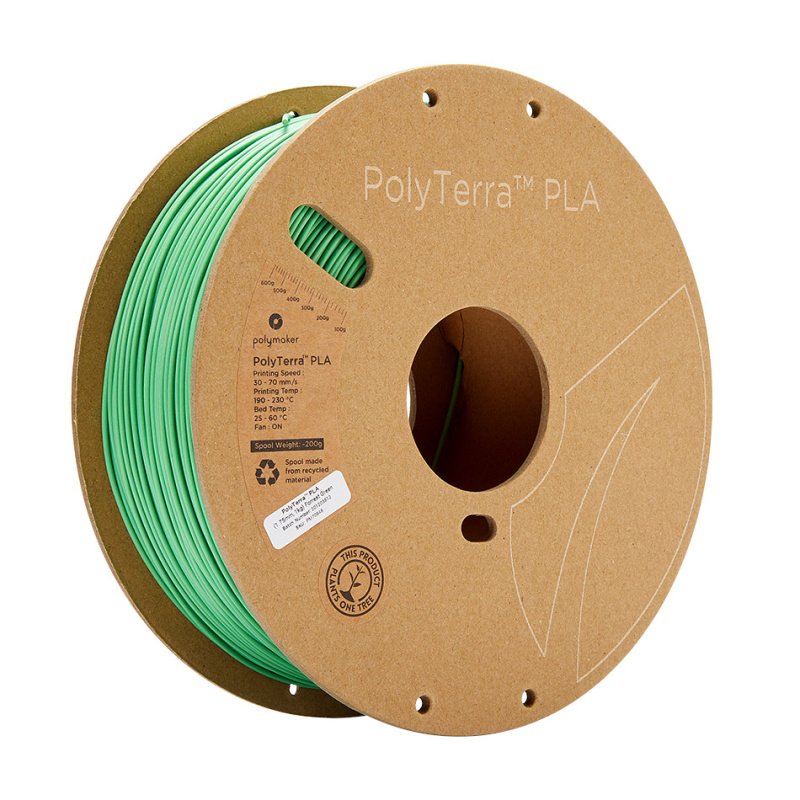 PolyTerra™ PLA (1.75 mm, 1 kg) (Forest Green)