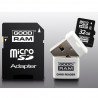Goodram 3 in 1 - Micro SD / SDHC 32 GB Speicherkarte der Klasse 4 + Adapter + Lesegerät - zdjęcie 2