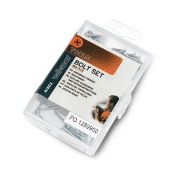 Satz Schrauben und Muttern - 180-tlg.